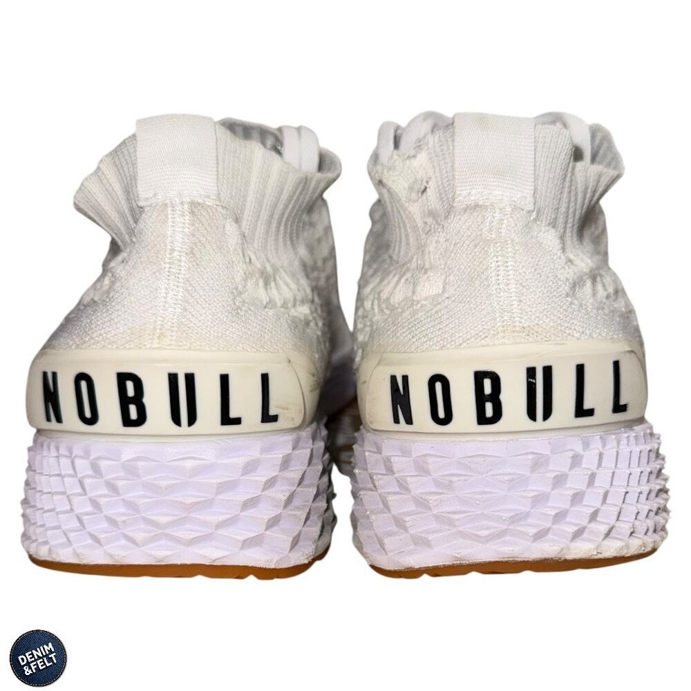 NOBULL Allday Knit Sneakers White Men’s Size 10.5 Training Gym Viral Shoes - Picture 12 of 16